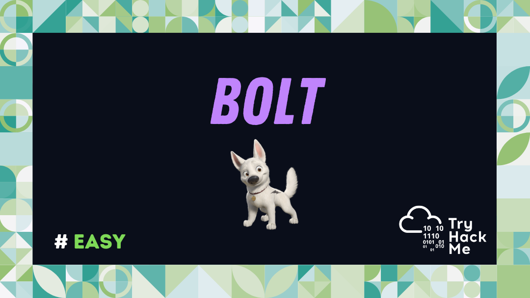 Bolt - TryHackMe