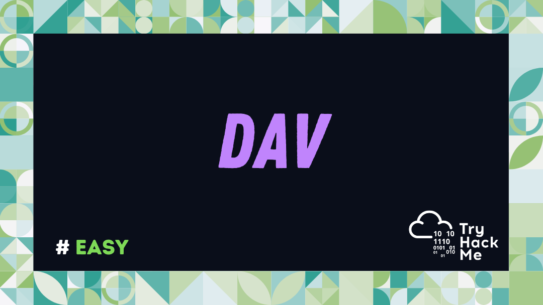 DAV - TryHackMe