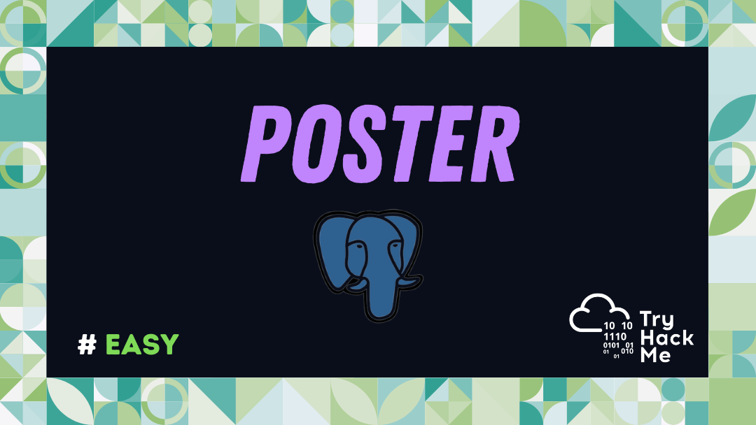 Poster - TryHackMe