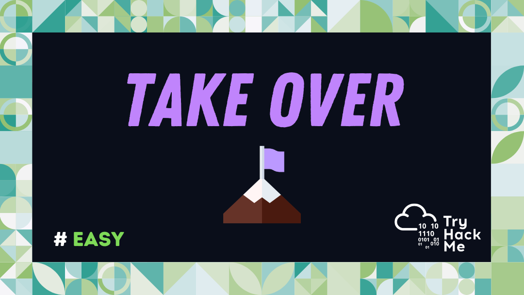 TakeOver - TryHackMe
